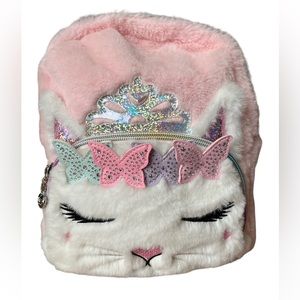 OMG Accessories Miss Gwen’s Bella Butterfly Crown Kitty Cat Mini Bag Backpack